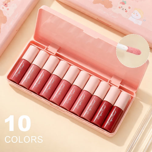 Liquid Lip Tint Gloss Lightweight Lip Gloss Smooth Texture Lip Makeup