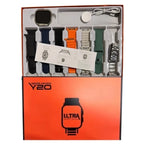 yu1750/34The Y20 Ultra Smart Watch is designed for active lifestyles, combining powerful fitness tracking with modern connectivity. Its 2.2-inch HD display delivers crystal-clear visuals for calls, messages, and health monitoring. With heart rate, blood p