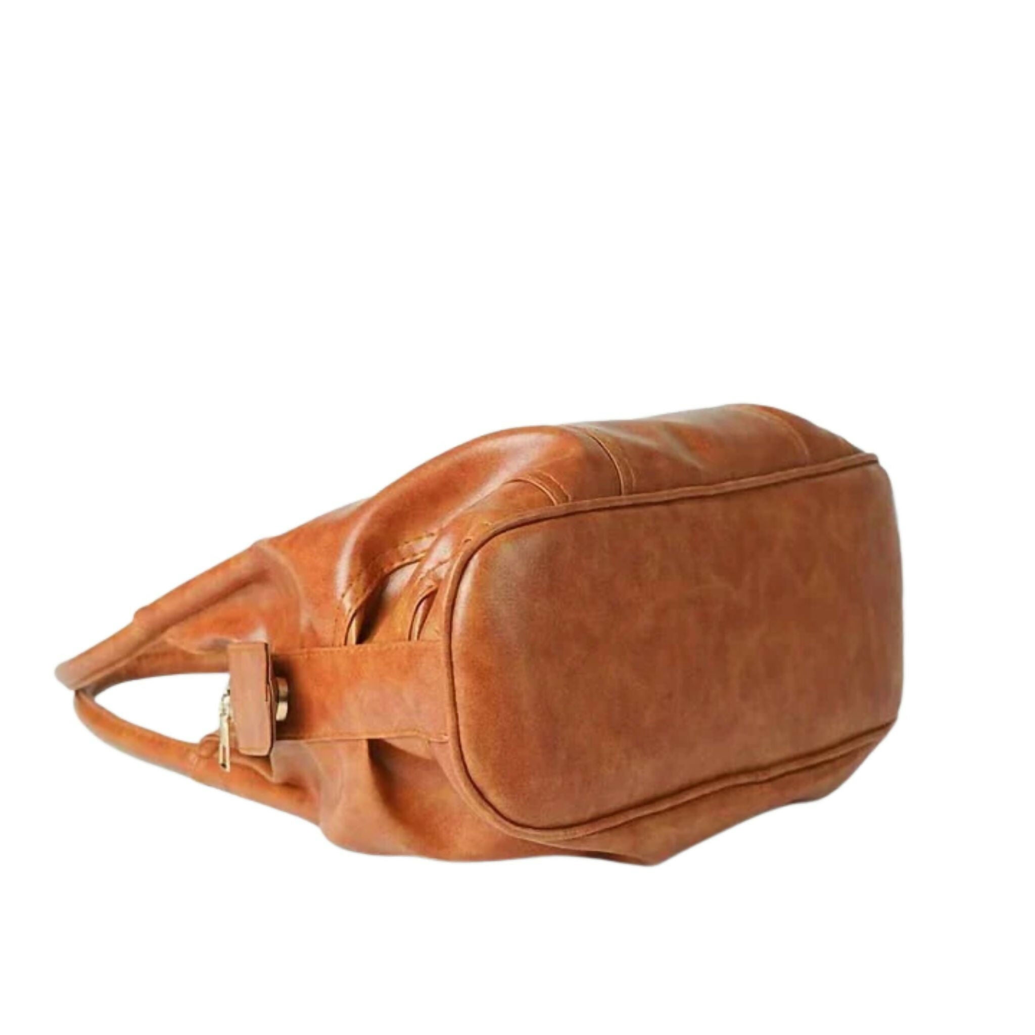 MARIE Faux Leather Shoulder Bag