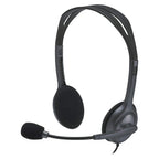 Logitech H111 Stereo Headset 3.5mm Multi Device Headphones with Mic