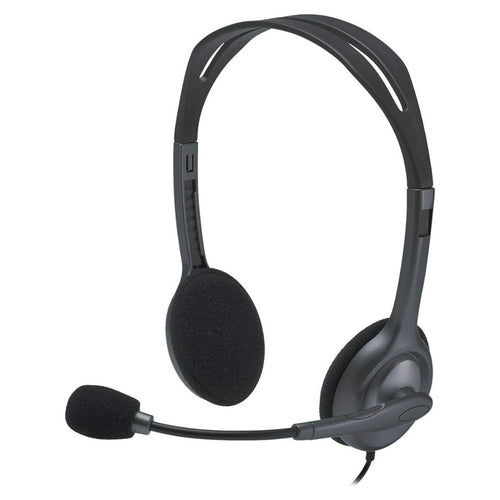 Logitech H111 Stereo Headset 3.5mm Multi Device Headphones with Mic