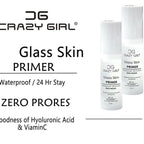Crazy Girl Glass Skin Primer: Pore-Blurring, Hydrating & Illuminating Primer For A Flawless, Glass-Like Finish | 30ml
