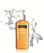 Neutrogena Deep Clean Gel Wash – Oil-Free Daily Facial Cleanser for Oily & Combination Skin (200ml)