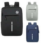 Polyester Backpack, Plain Black, Lightweight & Durable for Everyday Use