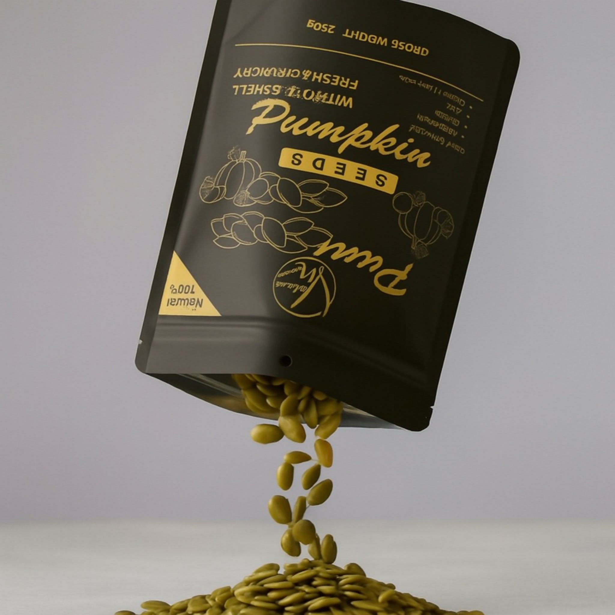 Premium Natural Pumpkin Seeds Without Shell 250g | Protein, Zinc & Magnesium Rich Snack