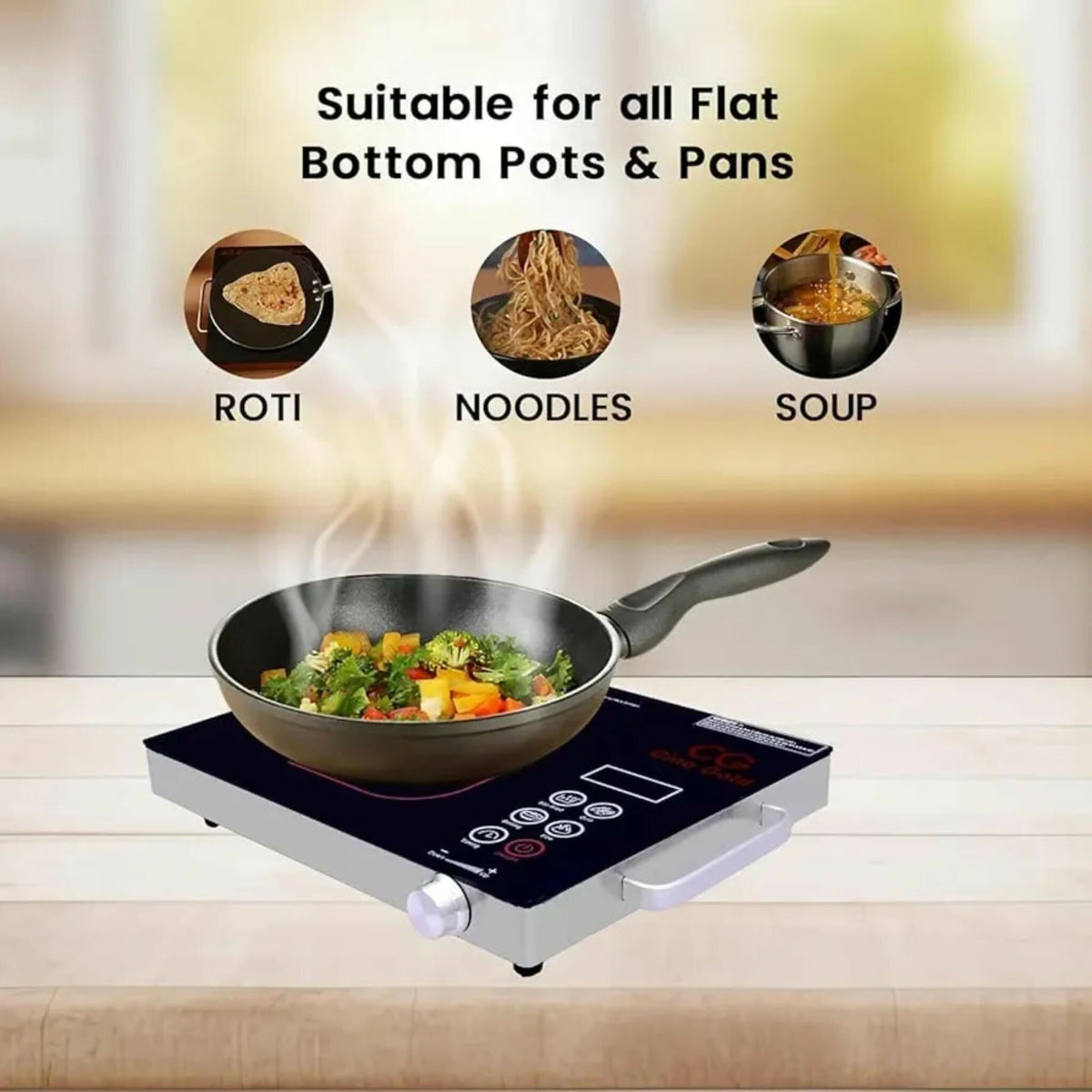 Ancher Plus 2200 Watt Hotplate – High-Power Electric Cooking Solution