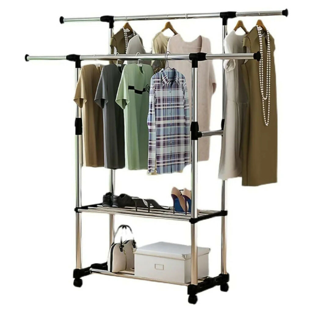 Multipurpose Cloth Drying Stand, Portable Durable