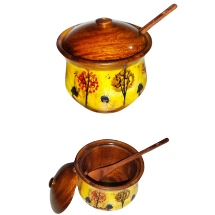 Sugar Pot Painted