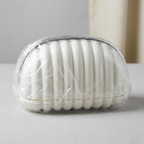 Luxury Shell Shape Tissue Box – Elegant Wave Pattern Paper Napkin Dispenser for Home & Office Decor