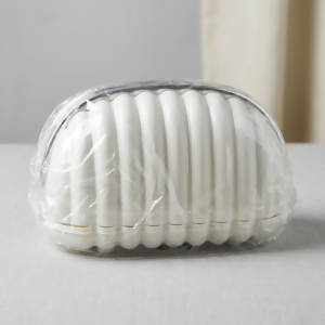 Luxury Shell Shape Tissue Box – Elegant Wave Pattern Paper Napkin Dispenser for Home & Office Decor