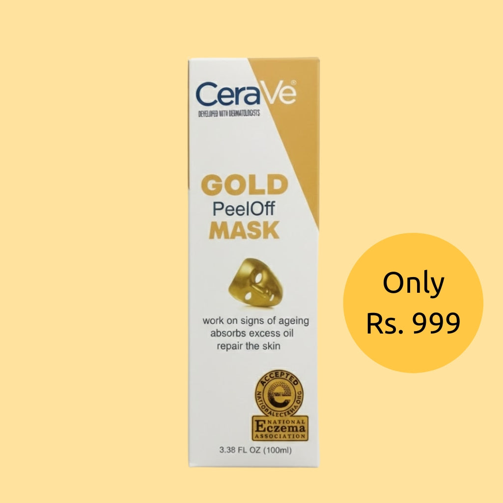 CeraVe Gold Peel Off Mask Deep Cleansing Facial Treatment