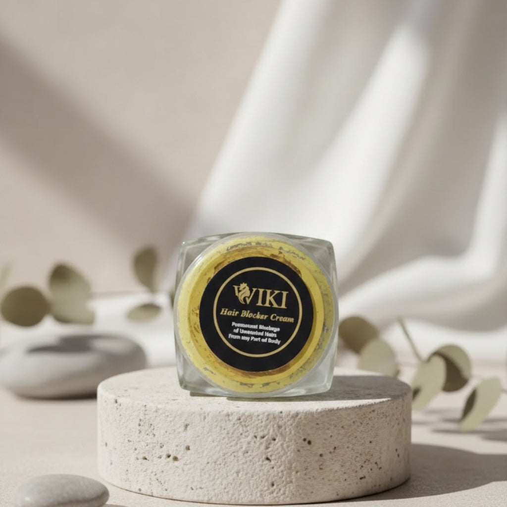 Wiki Hair Blocker Cream, Hair-Free Skin Solution