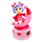 Rotate Moon Doll Toy, Music & Light Features, for Kids’ Playtime