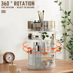 360° Rotating Acrylic Makeup Organizer