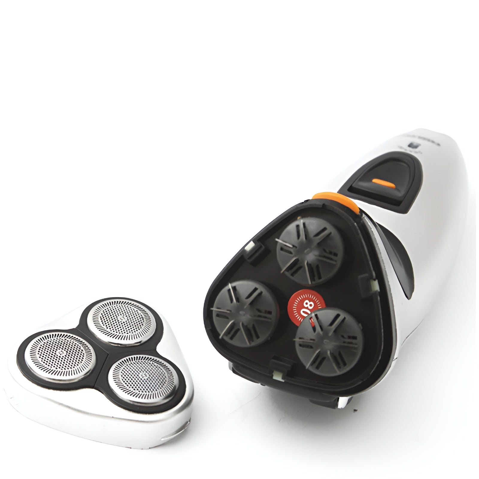 Trimmer, Rechargeable 3 in 1 Grooming Shaver Set with Heads for Men