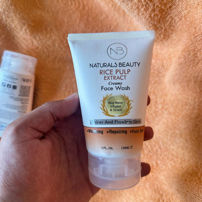 Acne Deep Cleansing Foam Facial Cleanser with Rice Water