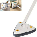 Royal’s Triangle Shaped Microfiber Mop –Self-Wringing Floor Dust Mop