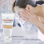 Gluta White Skin Whitening Face Wash | 7-in-1 Brightening & Anti-Aging Formula