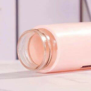 BPA Free Glass Water Bottle | 400ml Portable Tumbler | With Protective Plastic Shell | For School, Gym, Home & Office (Random colour)