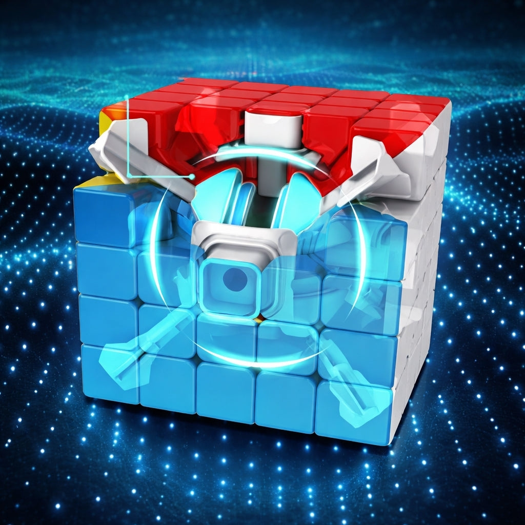 Magic Puzzle,a Speed Cube Colorful Brain Teaser Cube Toy
