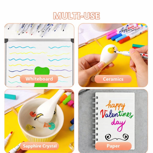 Magic Water Painting Pens, Floating Drawing Marker Set for Kids