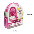 Makeup Set Backpack Style Creative Play Toy Kit for Girls