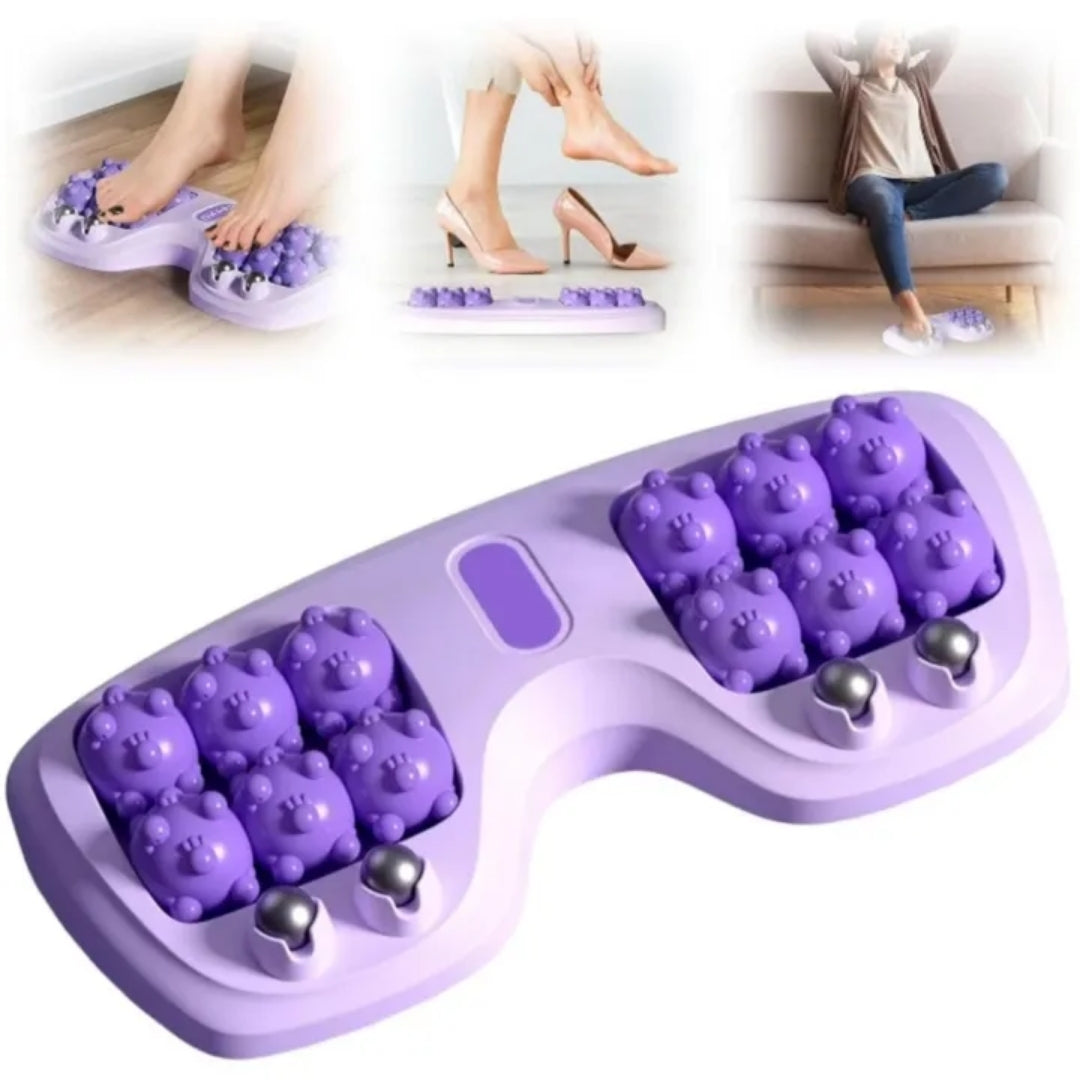 Manual Foot Roller Massager,  Accupressure Stress Relief Tool for Feet and Legs