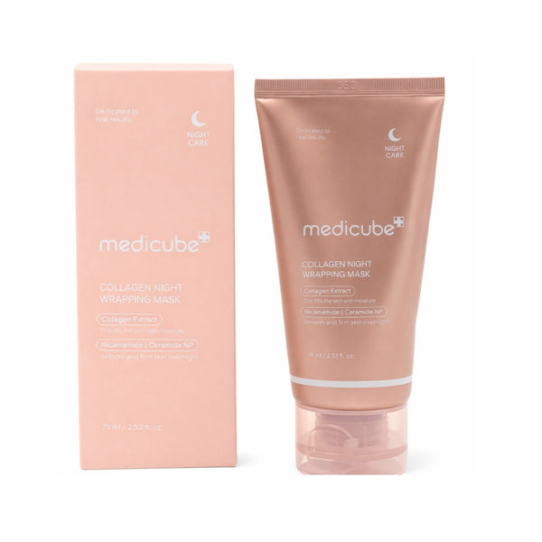Medicube Collagen Overnight Wrapping Peel Off Mask, Korean Skincare - 75ml