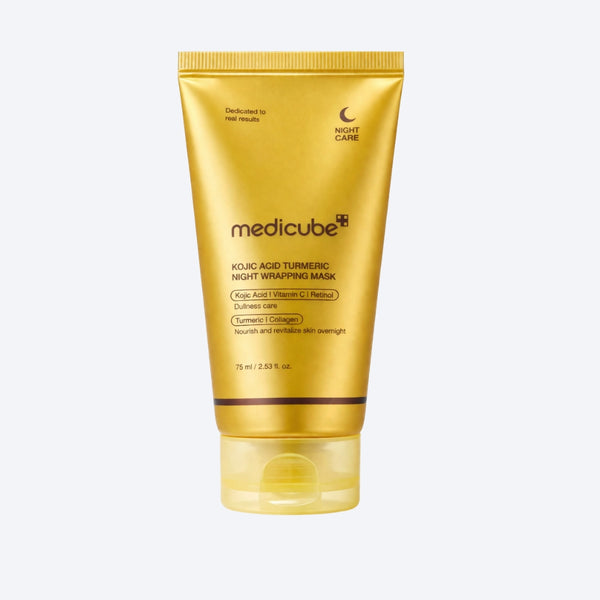 Medicube Turmeric Overnight Wrapping Peel Off Mask Korean Skincare - 75ml