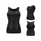 Men Slimming Compression Vest Body Shaper Sleeveless Fit Shirt