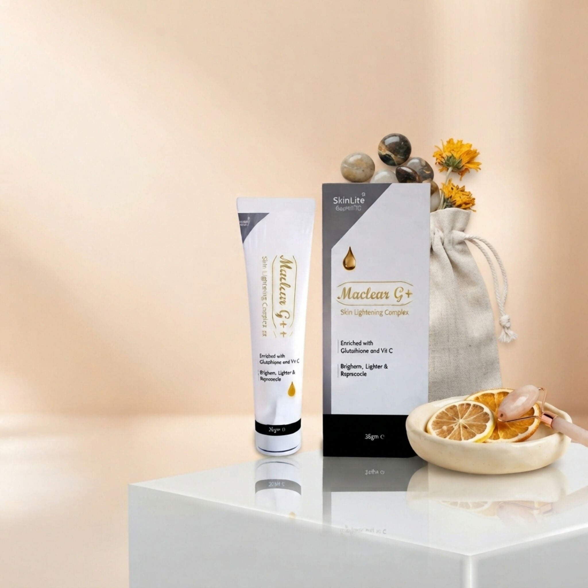 Maclear G Plus Skin Lightening Complex Advanced Brightening Formula Reduces Dark Spots Restores Natural Glow Healthy Radiant Skin |30g