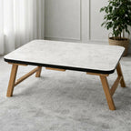 Multi-Purpose Wooden Folding Table – Portable Lap Desk for Study, Reading, and Laptop Use