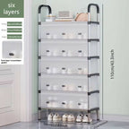 Modern Multi‑Layer Shoe Storage Rack | 5 Layers