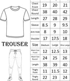 Round neck,half_sleeve casual T_Shirt with matching trouser. Trendy, comfortable aur gym, jogging aur daily wear ke Liye perfect choice _Black_Large