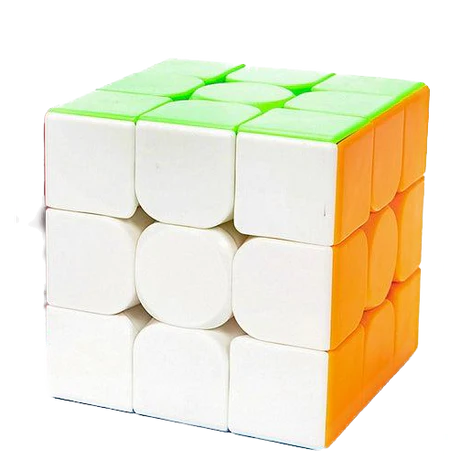 Magic Puzzle,a Speed Cube Colorful Brain Teaser Cube Toy