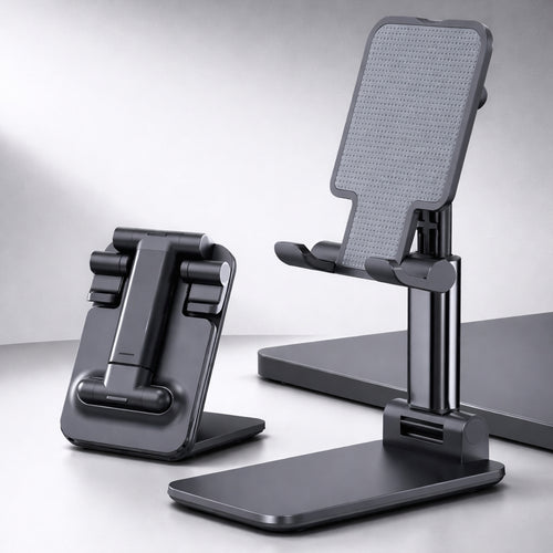 Mobile Phone Holder Stand, Adjustable with Anti Slip Silicone Base