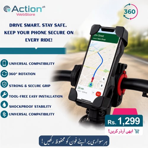 Mobile Phone Holder Stand, for Bicycle