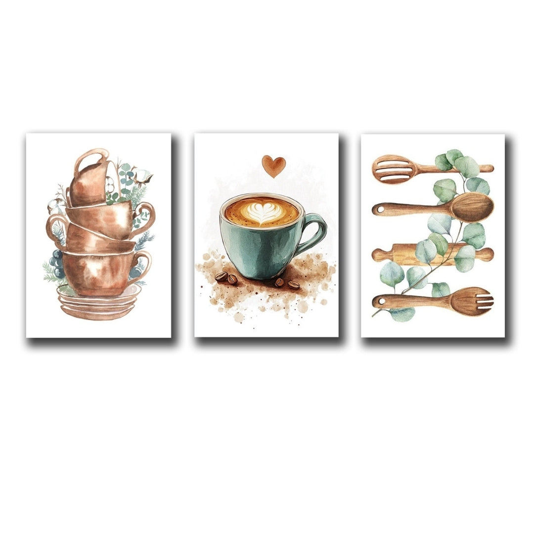 Modern Home Decor Wall Art Frame - Set of 3