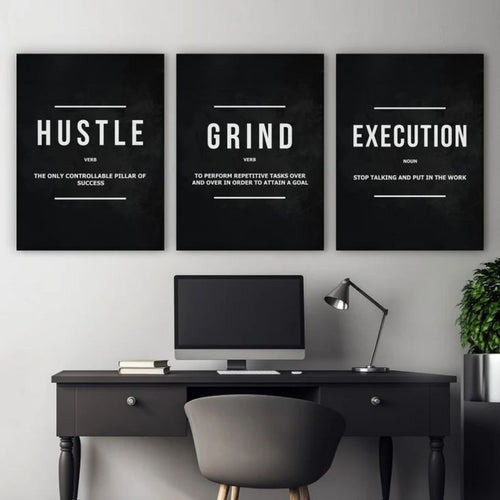 Modern Sticky Canvas Wall Art Frames for Home Décor