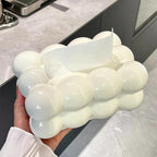 Modern plastic tissue holder for desk