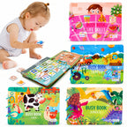 Montessori Quiet Busy Book, Cognitive Learning and Skill Development for Kids