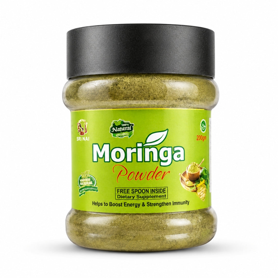 Moringa Leaf Powder for Daily Nutrition & Wellness - 200g