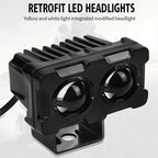 Motorcycle auxiliary light