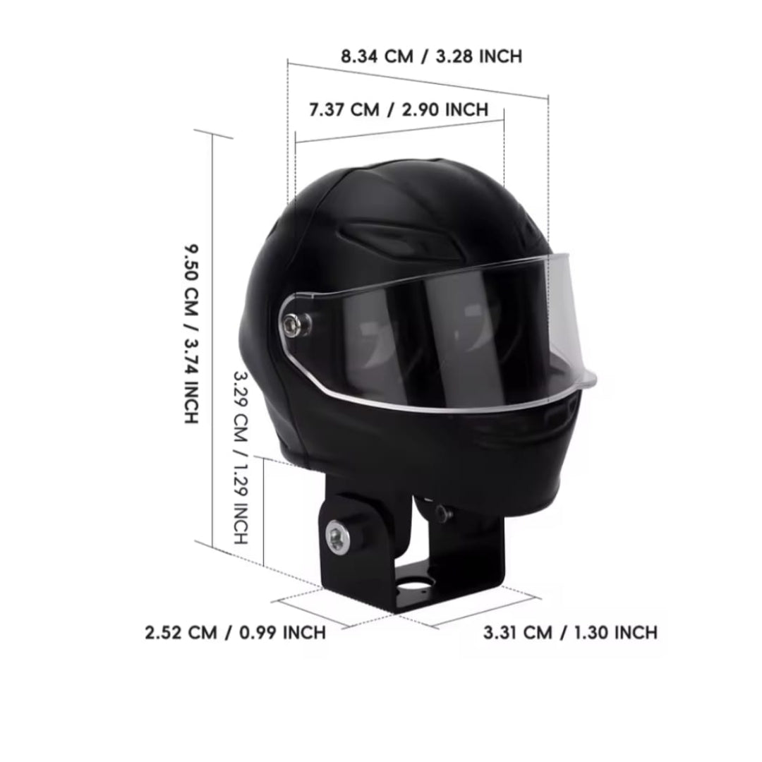 Motorcycle auxiliary spotlight