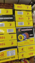 Tool10M Double‑Side Metric Fiberglass Measuring Tape Reel | Durable Roll Measuring – 1pc
