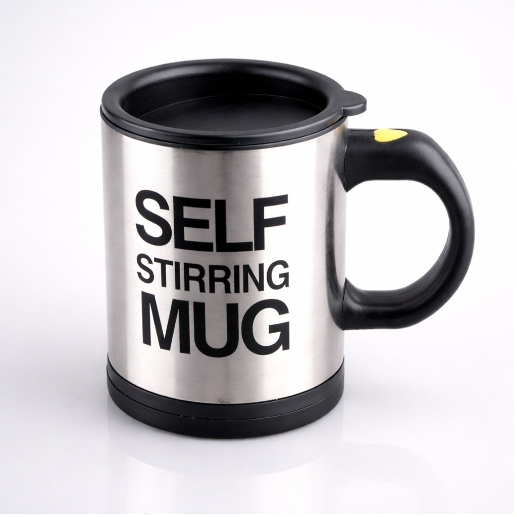 Mug, Automatic Self Stirring for Coffee and Beverages