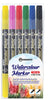 Mungyo Watercolor Twin Tip Pen Set of 6 Basic Colors