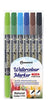Mungyo Watercolor Twin Tip Pen Set of 6 Natural Colors