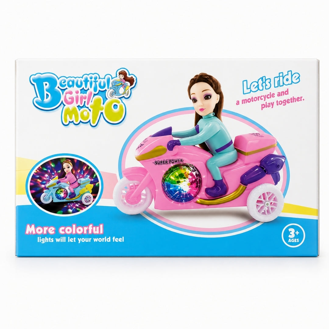 Musical motorcycle toy