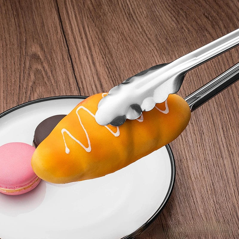 Serving Tongs, Durable Stainless Steel for Cooking and Salad Serving